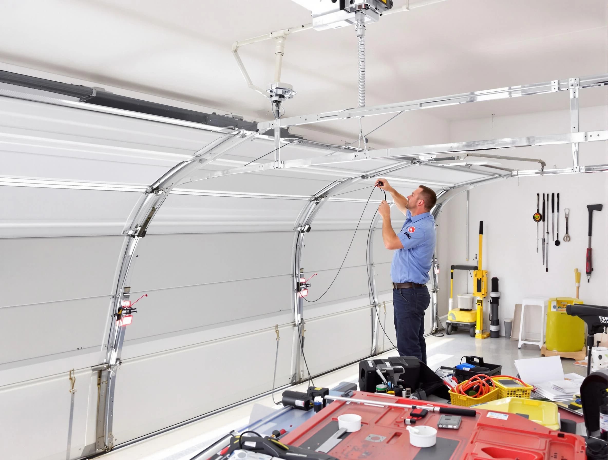 Garage door cable repair service by Shaw Heights Garage Door Repair in Shaw Heights