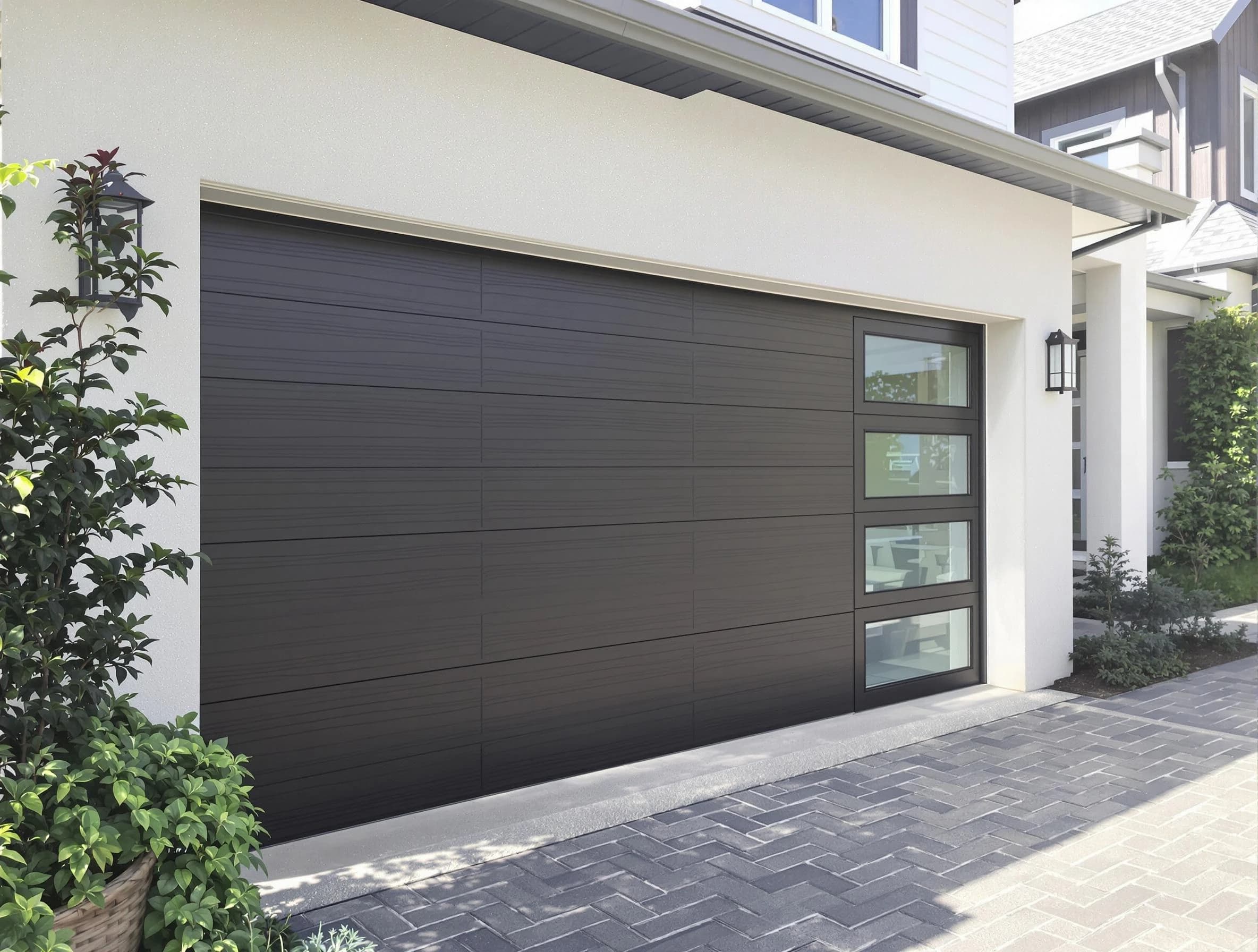 Custom garage door installation by Shaw Heights Garage Door Repair in Shaw Heights