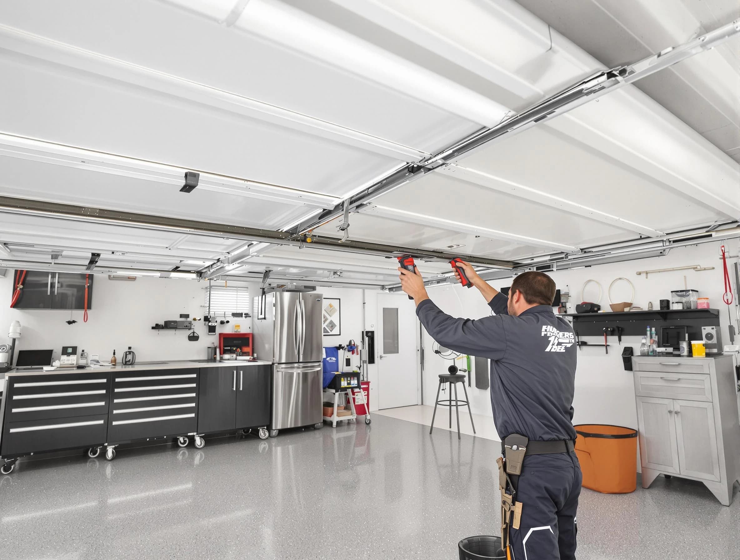 Overhead garage door repair service by Shaw Heights Garage Door Repair in Shaw Heights