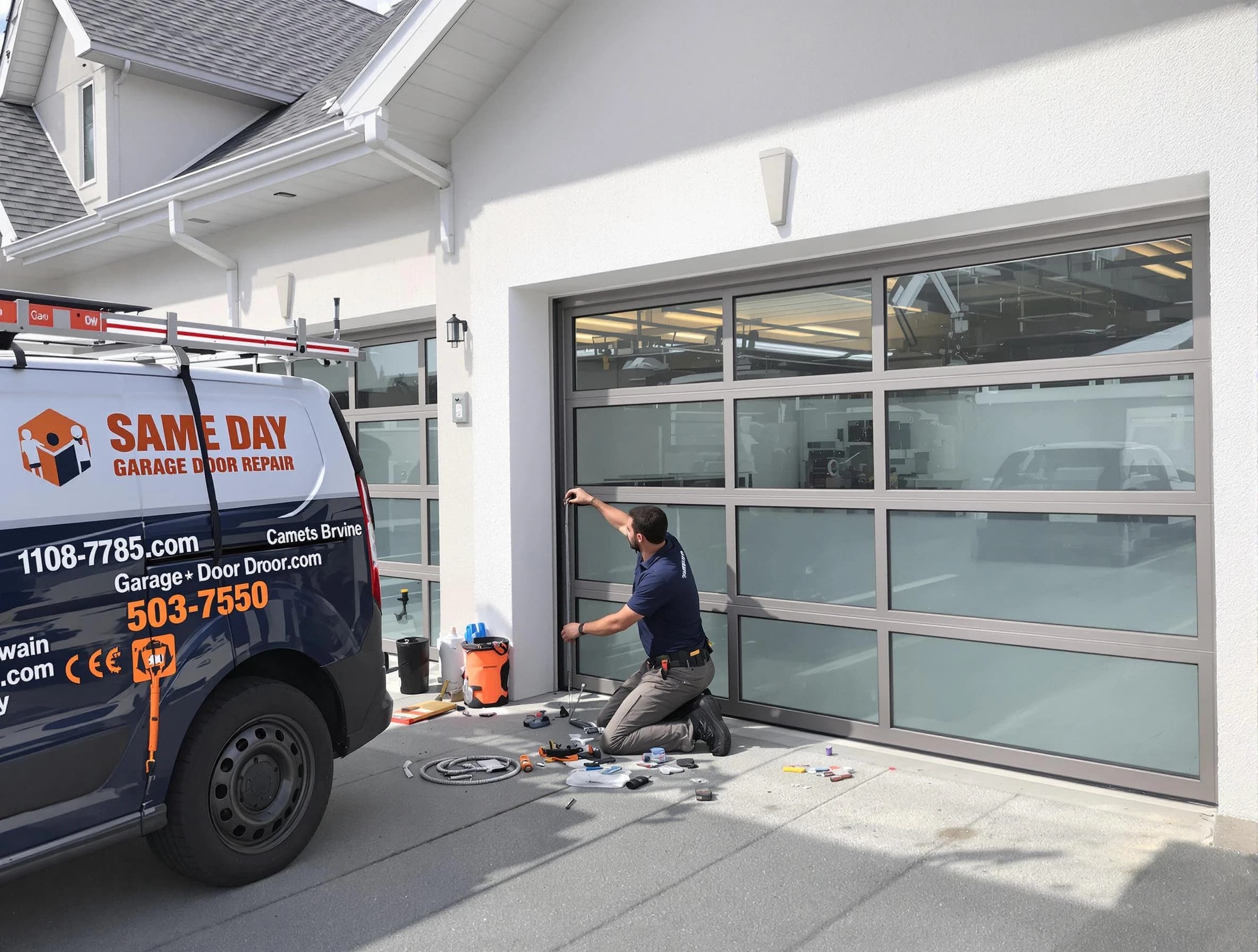 Same-day garage door repair service by Shaw Heights Garage Door Repair in Shaw Heights