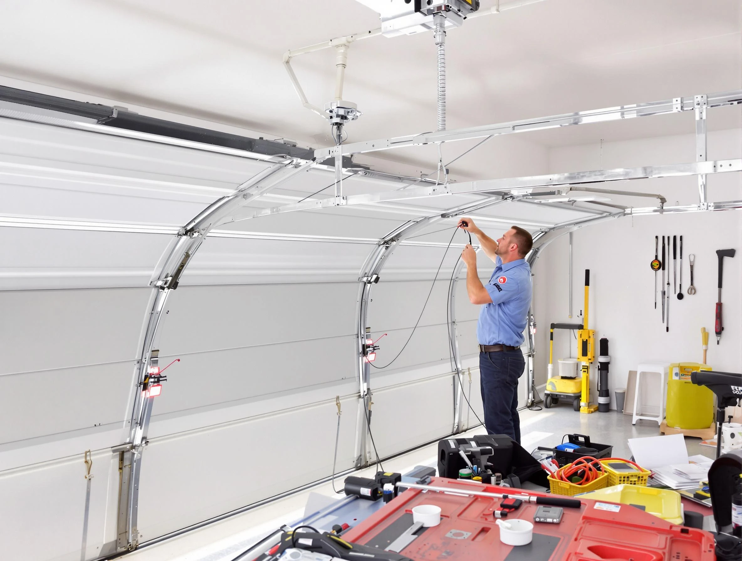 Garage door cable repair service by Shaw Heights Garage Door Repair in Shaw Heights