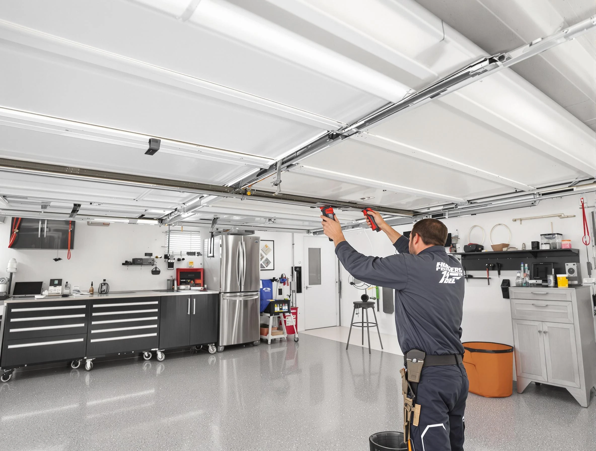 Overhead garage door repair service by Shaw Heights Garage Door Repair in Shaw Heights